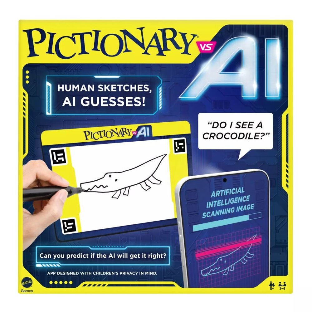 Pictionary Vs. AI Family Game for Kids and Adults and Game Night Using AI